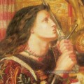 Jeanne d’Arc préraphaélite Fraternité Dante Gabriel Rossetti